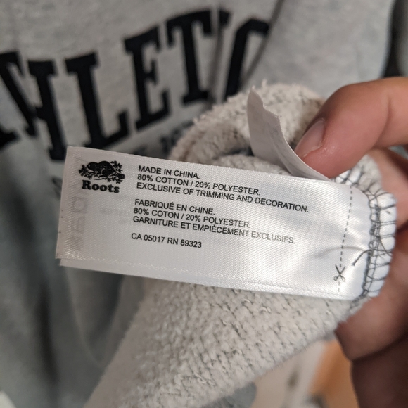 Roots Crewneck Loose Fit Sweatshirt L - Picture 4 of 5